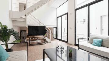 Televisión, oficina