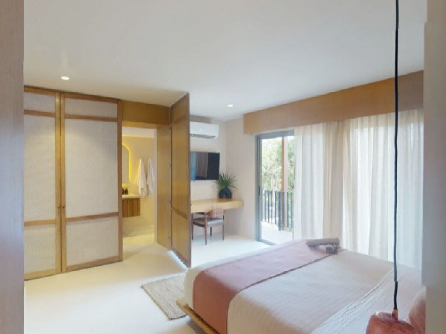 3 bedrooms, desk, iron/ironing board, free WiFi