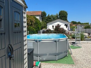 Outdoor spa tub - House with pool (Golbey)