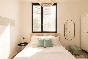 Iron/ironing board, travel cot, WiFi, bed sheets - MAMAD ! Seaside 2BR w/Terrace TLV | By SweetyGuest (Tel Aviv-Yafo)