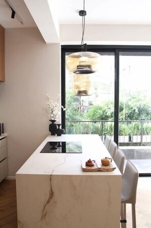 Dining - Stylish New 2BR • Near Beachfront | By SweetyGuest (Tel Aviv-Yafo)