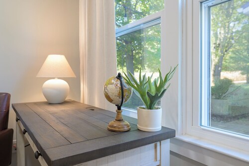 Tranquil 2-bedroom house with AC in charming Zanesfield