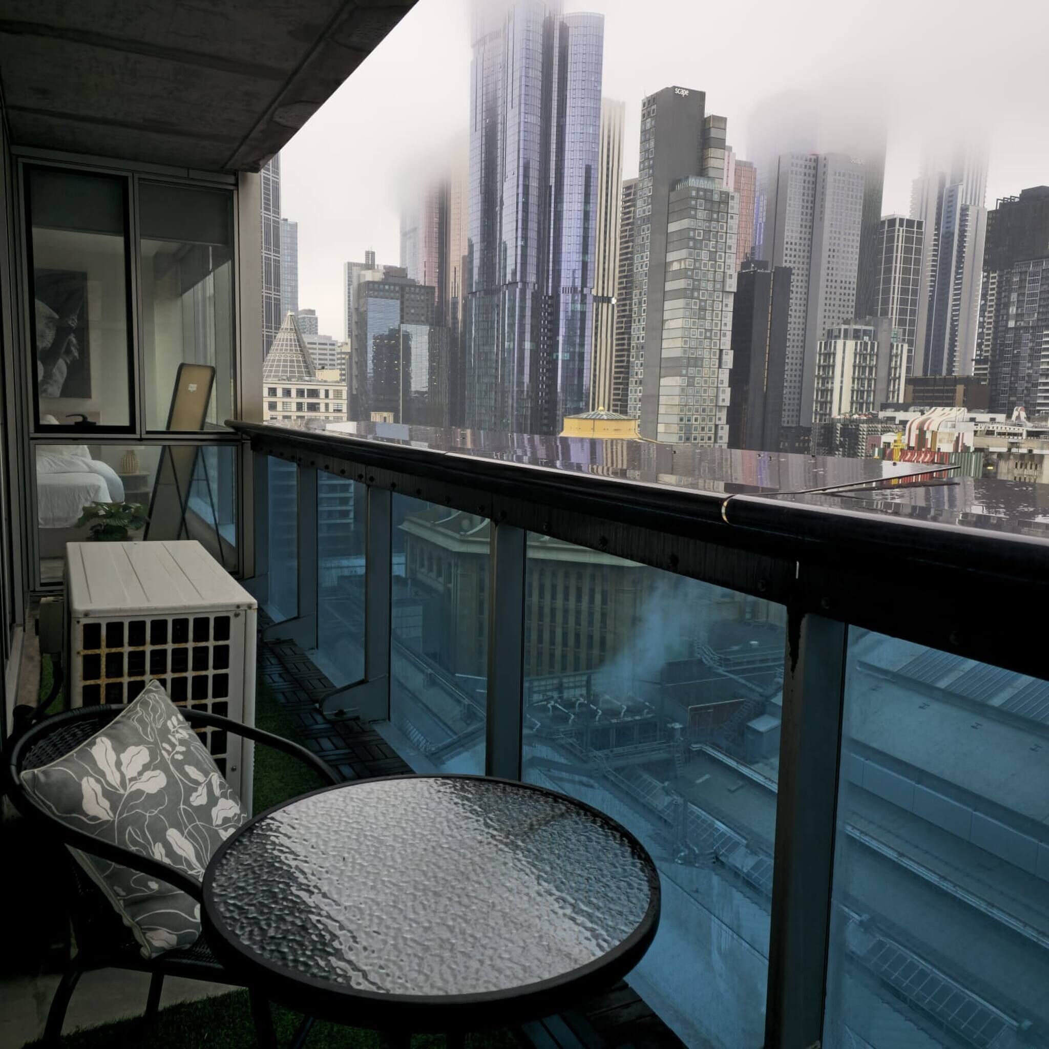 Huoneisto, 2 makuuhuonetta, tupakointi sallittu | Parveke