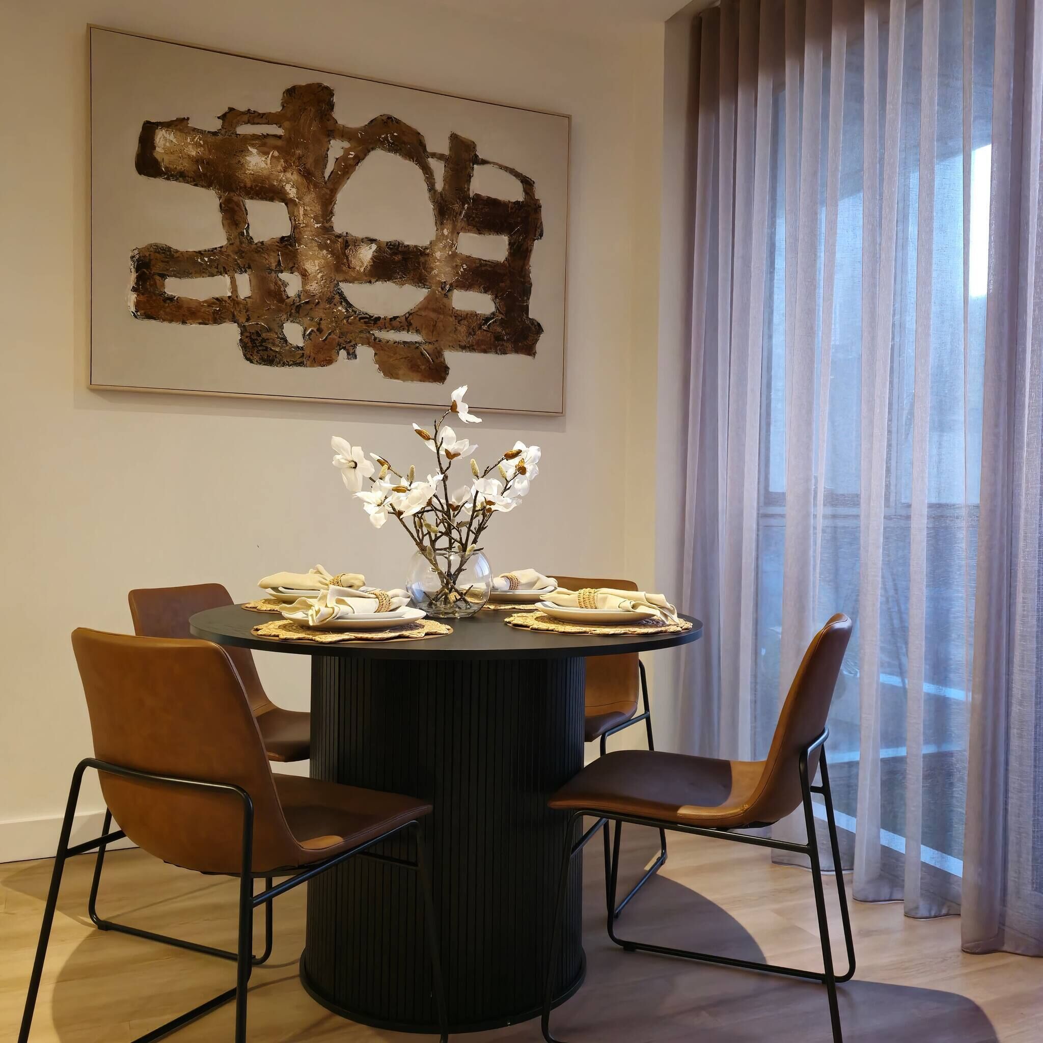 Apartamento, 2 quartos, para fumantes | Sala de jantar