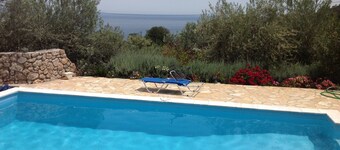 VILLA sea view Peloponnese in the heart of olive groves