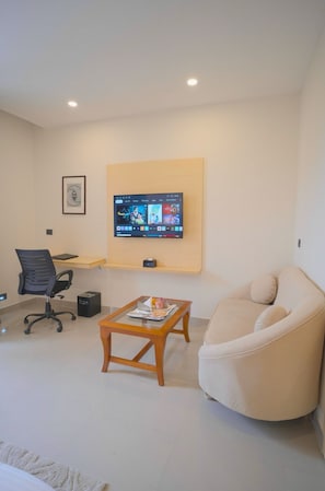 Memory foam beds, laptop workspace, rollaway beds, free WiFi