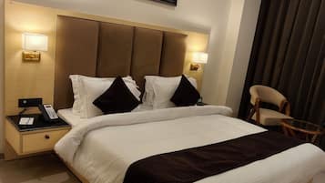 Comfort Double Room, Balcony, City View | Laptop workspace, free WiFi, bed sheets, wheelchair access