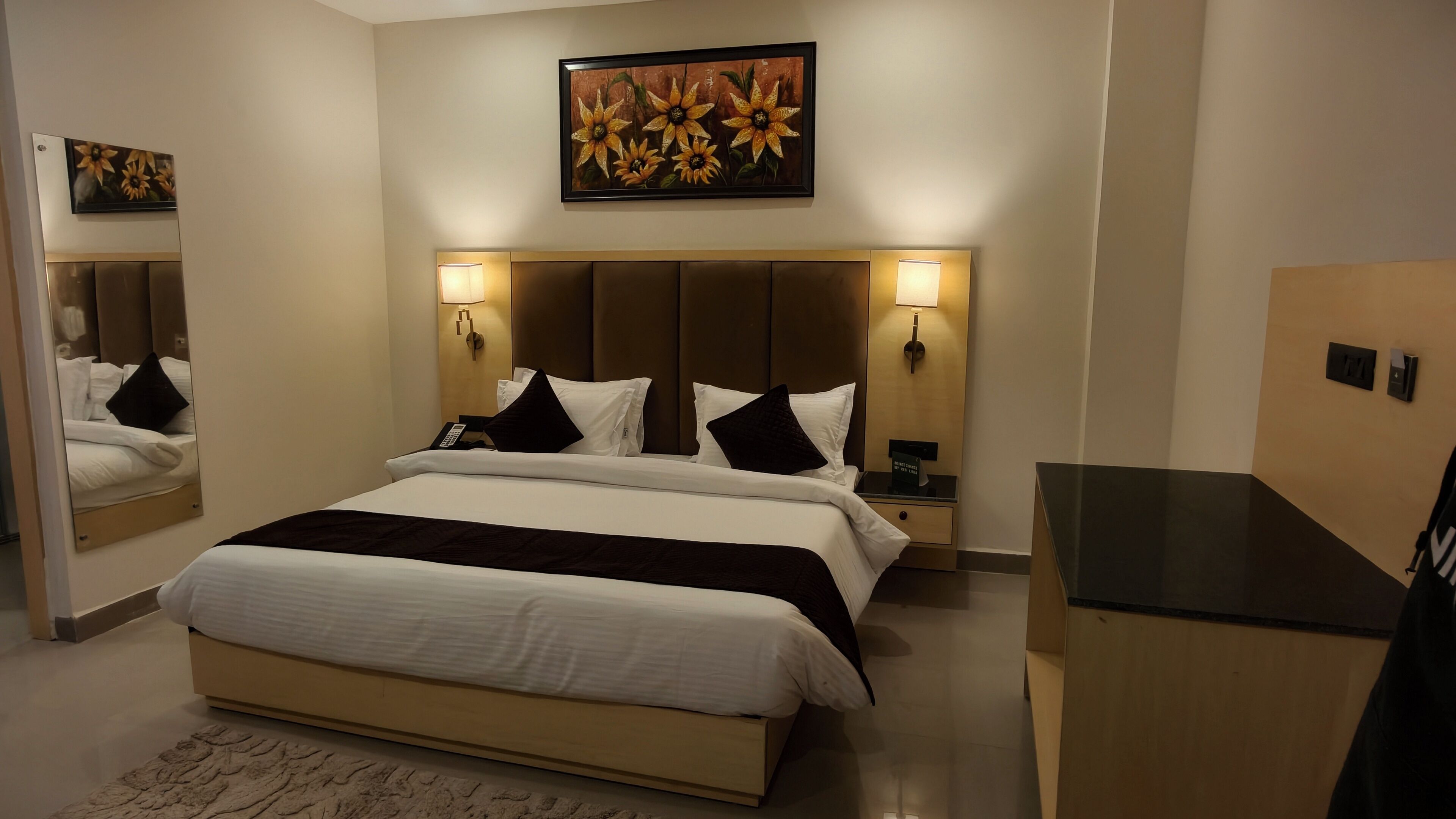 Comfort Double Room, Balcony, City View | Laptop workspace, free WiFi, bed sheets, wheelchair access