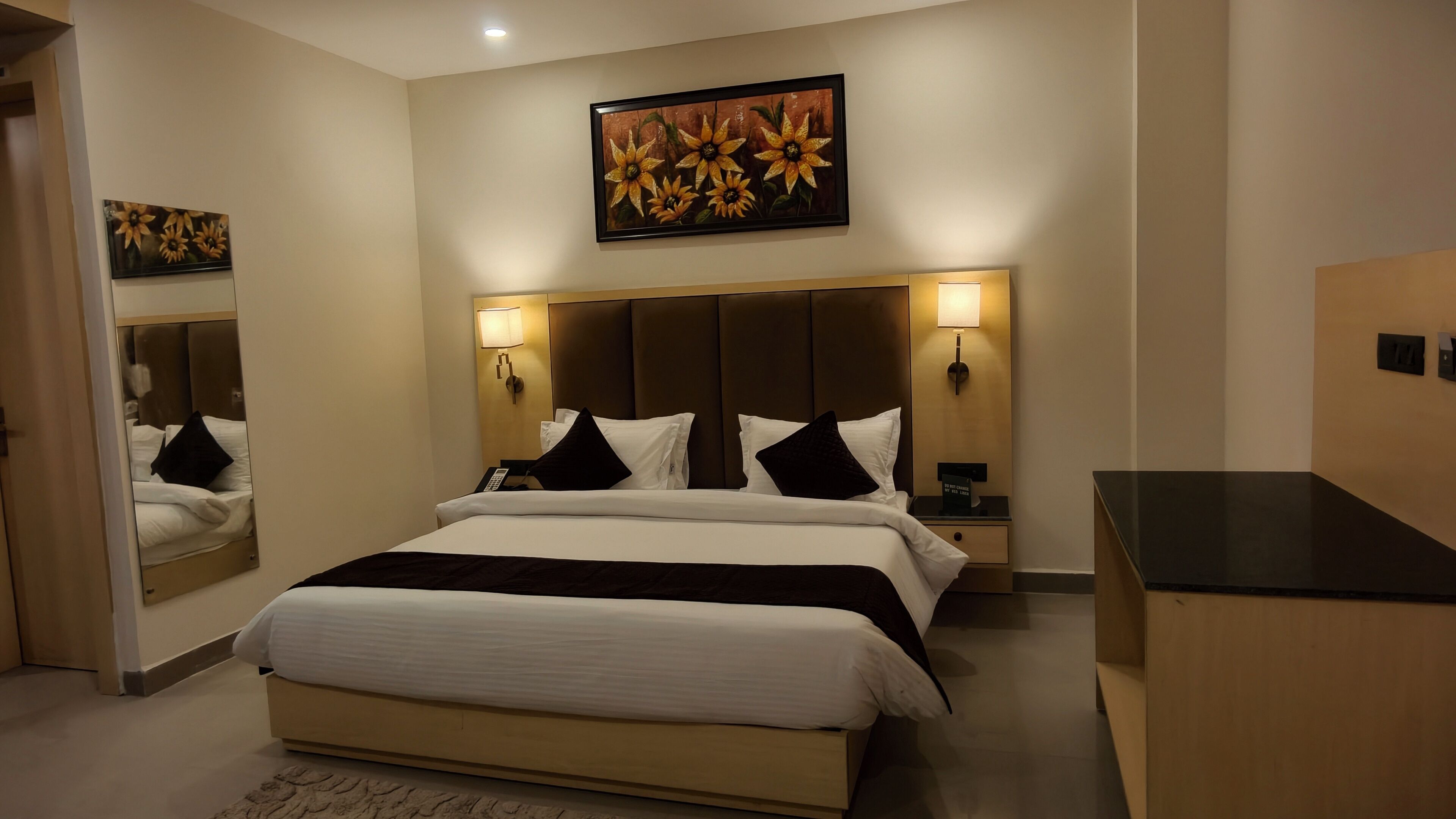 Comfort Double Room, Balcony, City View | Laptop workspace, free WiFi, bed sheets, wheelchair access