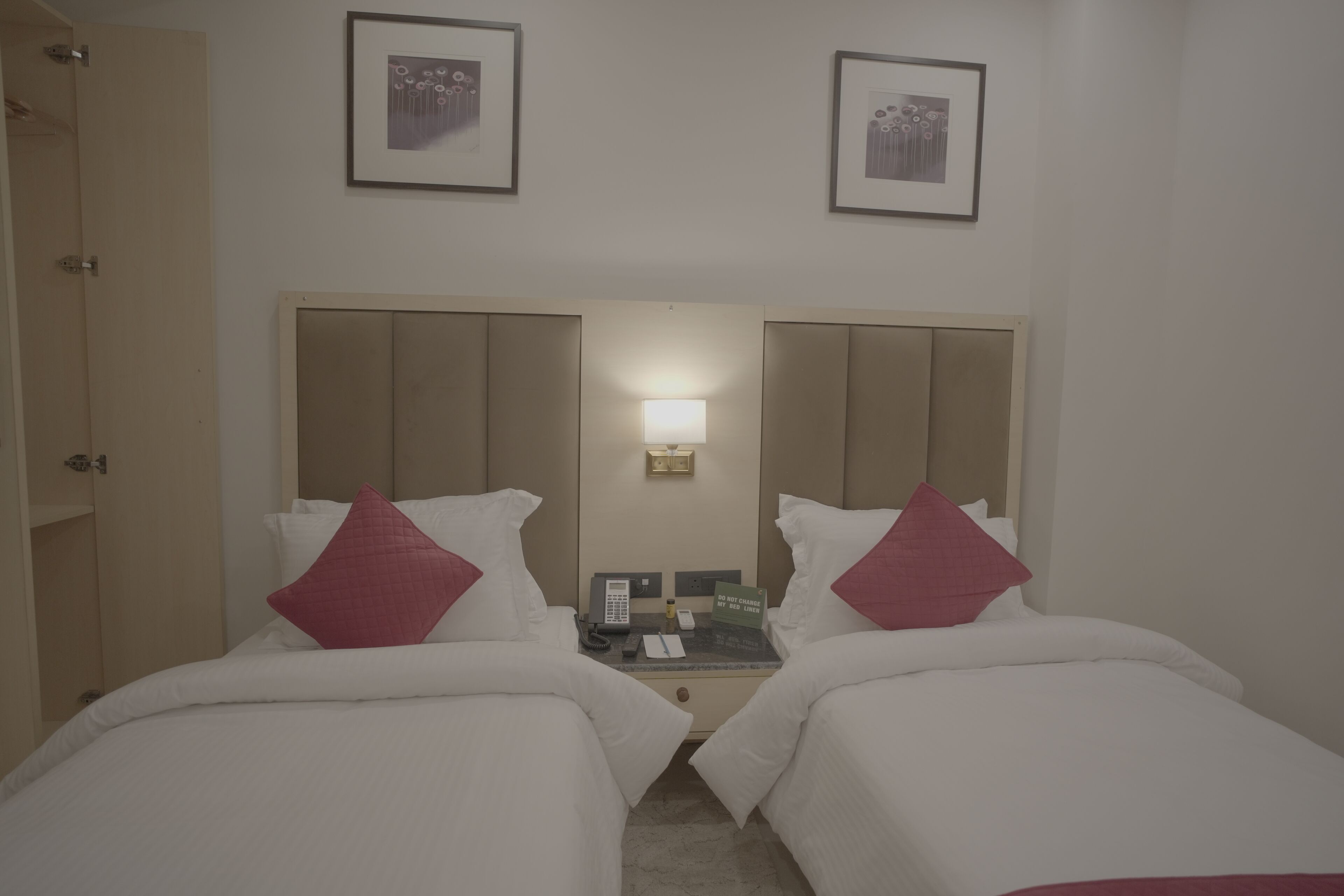 Superior Twin Room, 2 Bedrooms, No Windows | Laptop workspace, free WiFi, bed sheets, wheelchair access