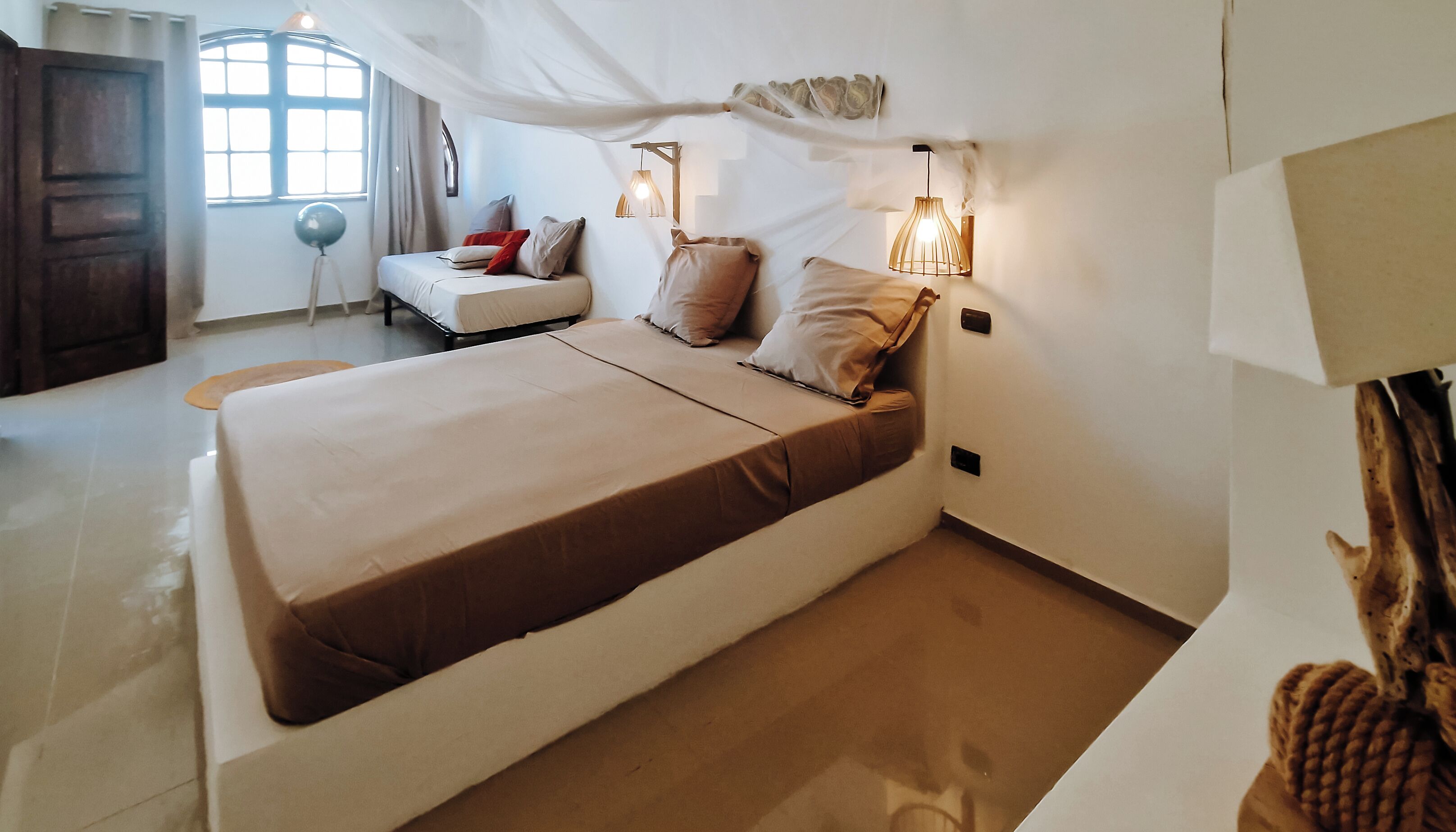 Kahden hengen deluxe-huone | Yksilöllisesti sisustettu, ilmainen Wi-Fi