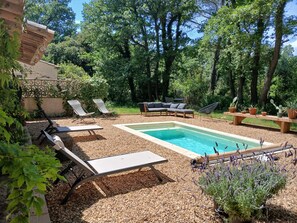 Pool - Character house, between Aix-en-Provence and the Lubéron (Saint-Cannat)
