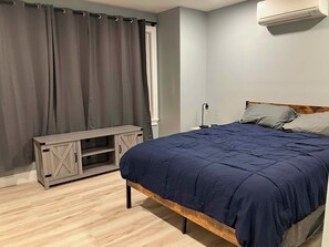 2 chambres, fer et planche à repasser, Wi-Fi, draps fournis