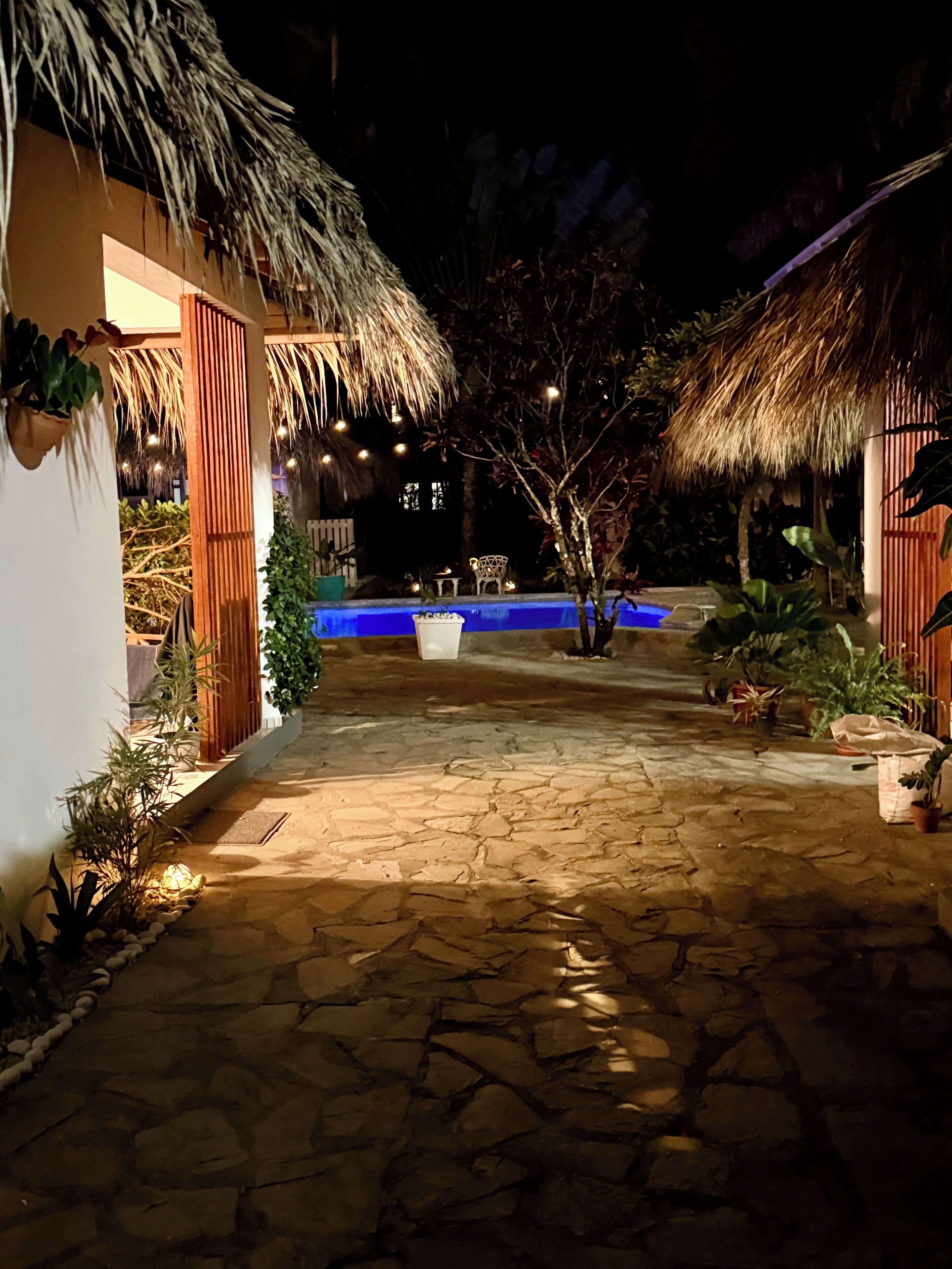 Alberca al aire libre 