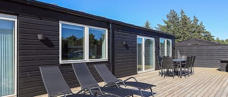 Hus | Udsigt fra overnatningsstedet