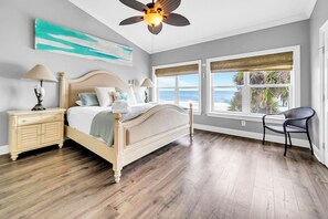 3 bedrooms, iron/ironing board, free WiFi, bed sheets - 🏖️Gulf Front Views | Gulfs Edge Townhome #16 - Sealee🏖️ (Panama City Beach)