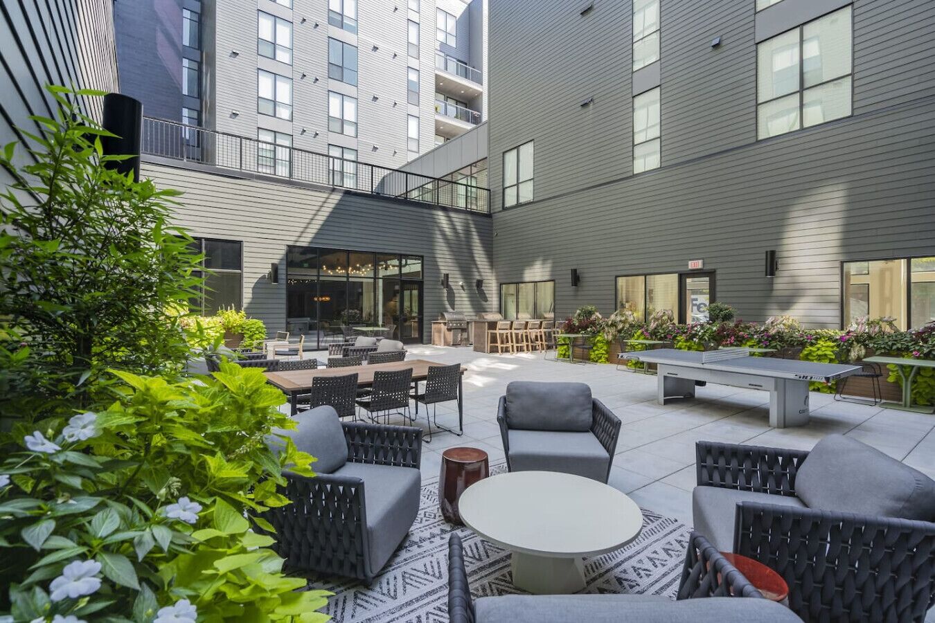 Udendørs spisemuligheder