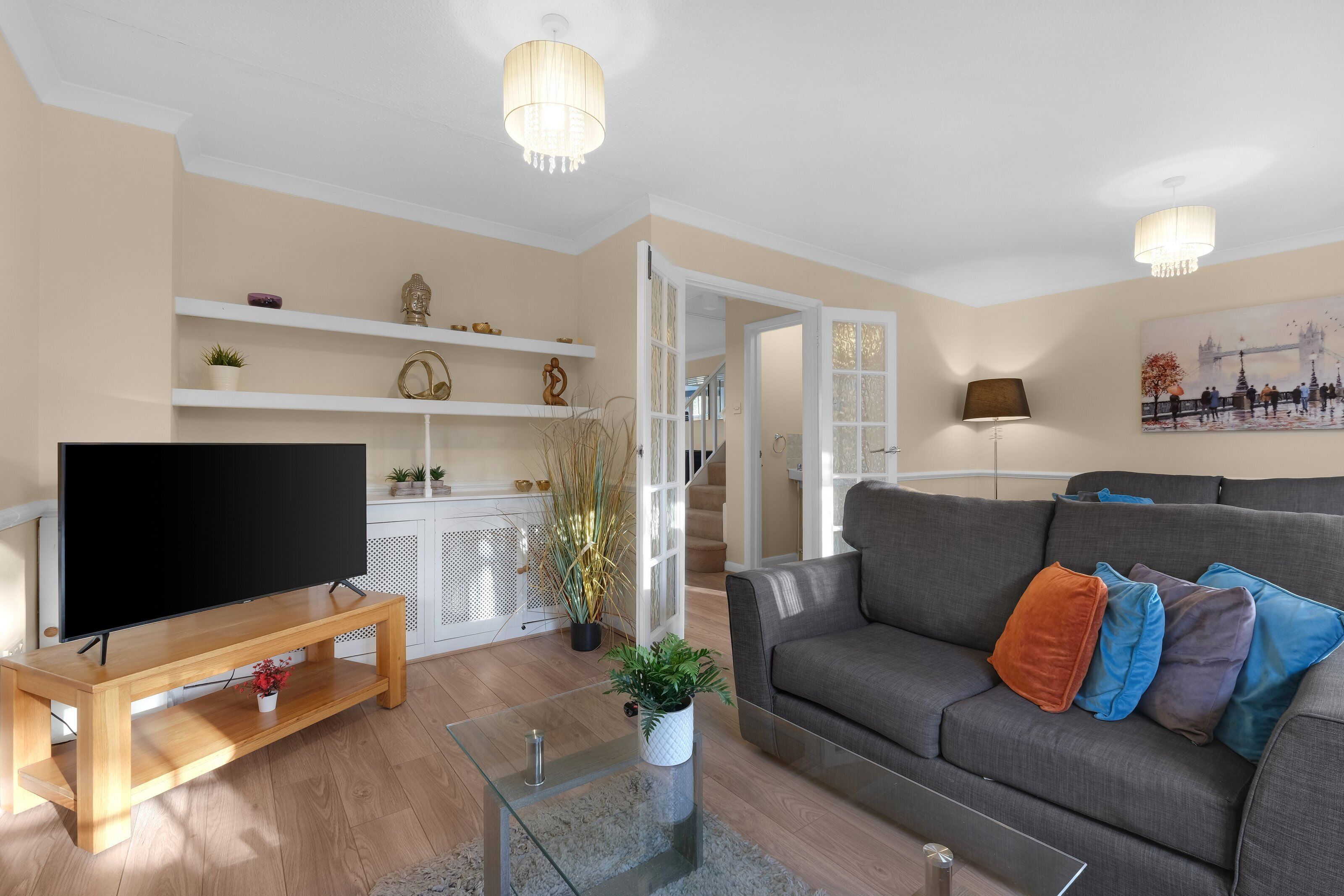 Basic House, Patio | Living area