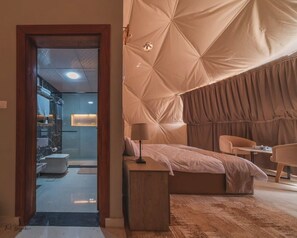 Comfort Double Room, Balcony, Mountain View | Soundproofing - Wadi Rum Adventure Camp (Wadi Rum)