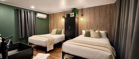 1 habitación, wifi gratis y ropa de cama