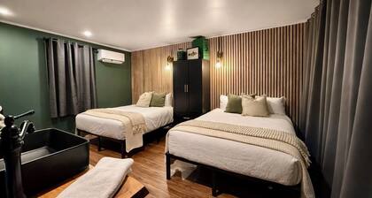 Woodland Retreat | Cozy Double Room with Forest-Inspired Design at Green Acres Retreat