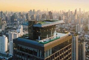Exterior - CityCenterSkyline/InfinityPool/ Near BTS-Asok (Bang Kapi, Huai Khwang)