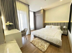 1 bedroom, WiFi, bed sheets - CityCenterSkyline/InfinityPool/ Near BTS-Asok (Bang Kapi, Huai Khwang)