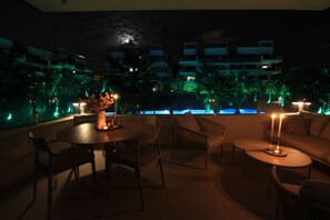 Outdoor dining - Bright and quiet apartment with pool - Orihuela Costa (Orihuela)