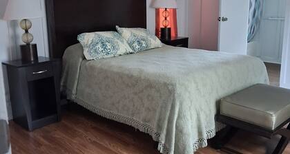 Cozy 2-bedroom mobile home in soothing Oglethorpe with AC coin laundry. No pets