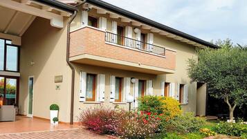 Fassade der Unterkunft