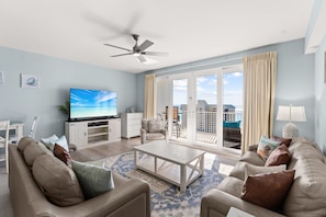 TV - Beautiful ocean views!! 5 pools, 2 hot tubs! LTW 1119 (Panama City Beach)