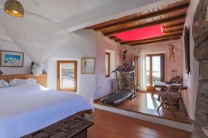 5 bedrooms, iron/ironing board, free WiFi, bed sheets - ⋆ 5BR Oceanside View Near Lighthouse- Pharos VM ⋆ (Faros Armenistis)