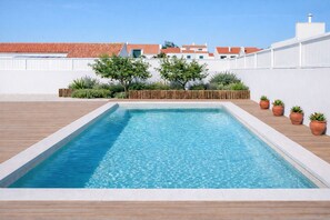 Outdoor pool, a heated pool - Luxury Villa Comporta Portugal Heated Pool (Comporta)