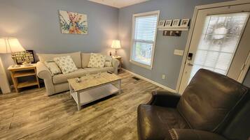 Smart TV, DVD player, books