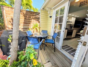 Outdoor dining - Beach House, Modern Old Town Studio Near Duval - New Listing Discount! (Key West)