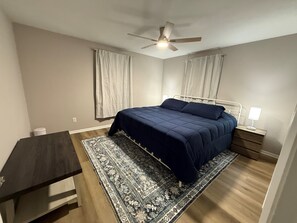 2 habitaciones, internet y ropa de cama