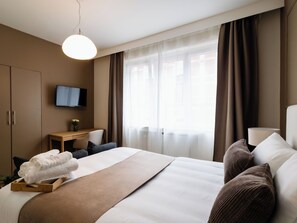 1 間睡房、熨斗/熨衫板、Wi-Fi、床單