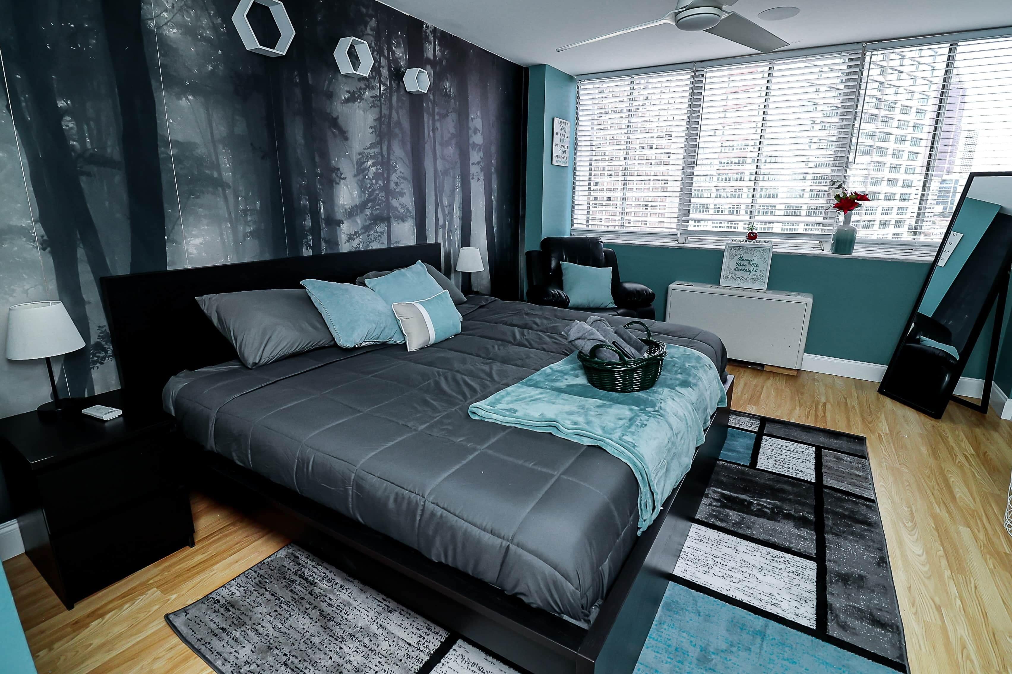 3 makuuhuonetta, silitysrauta/-lauta, Wi-Fi, vuodevaatteet