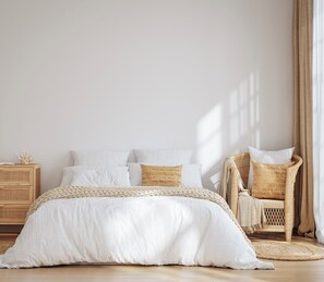 4 bedrooms, iron/ironing board, travel crib, WiFi (free)