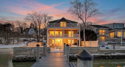 Family Waterfront Vacation Estate in New London, CT.