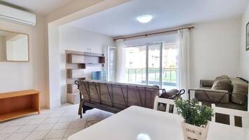 Leilighet – superior, sjøutsikt | Oppholdsområde