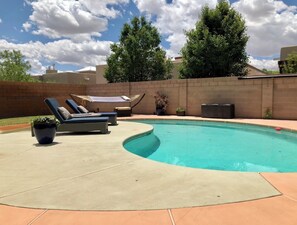 Pool - Luxury North Valley Home, 3 bedroom, private Pool, Furnished Monthly Rental (Albuquerque)