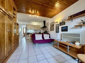 Living area - 2nd floor, terrace, 33m², Serre Chevalier (Briançon)
