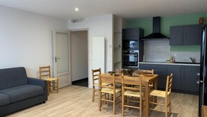 Living area - 300m from ski slopes, 3rd floor, balcony, tv, 55m², Chamrousse (Chamrousse)