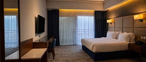 Family Suite, Balcony, Mountain View | In-room safe, blackout curtains, soundproofing, iron/ironing board