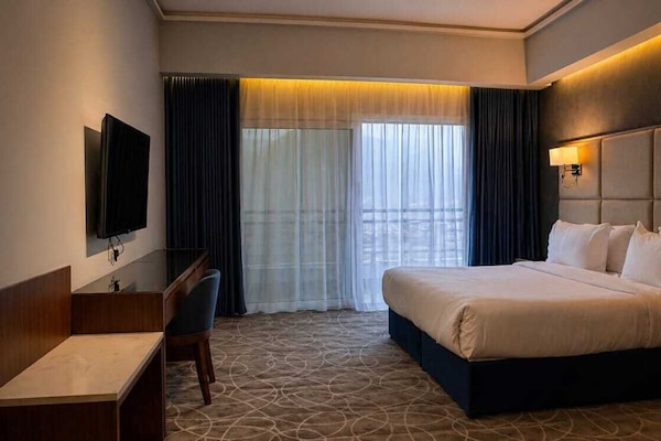 Family Suite, Balcony, Mountain View | In-room safe, blackout drapes, soundproofing, iron/ironing board