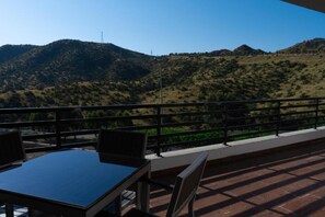 Family Suite, Balcony, Mountain View | Outdoor dining - ROSEMARY HOTEL  (Taif)
