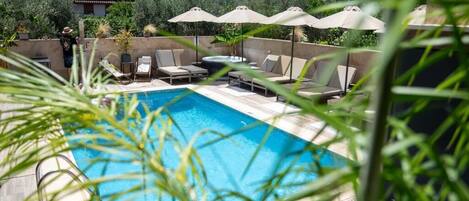 Seasonal outdoor pool