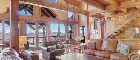 Télévision, cheminée