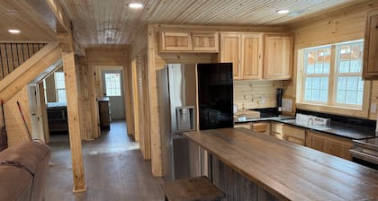 Welcome to DeepWoods Lodge at Hatfield McCoy. 3BR Mountain Log home on 22 acres.